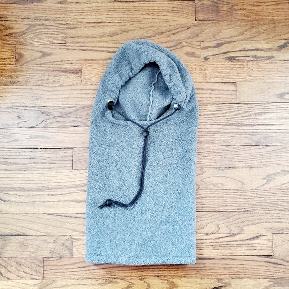 Gray fleece hed soc adult size - Picture 3 of 6